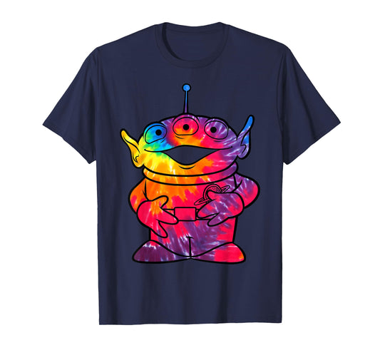 Disney Pixar Toy Story Tie-Dye Alien Portrait T-Shirt