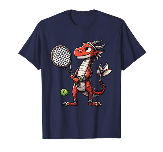 Dragon Tennis Club Animals Sport Tournament T-Shirt
