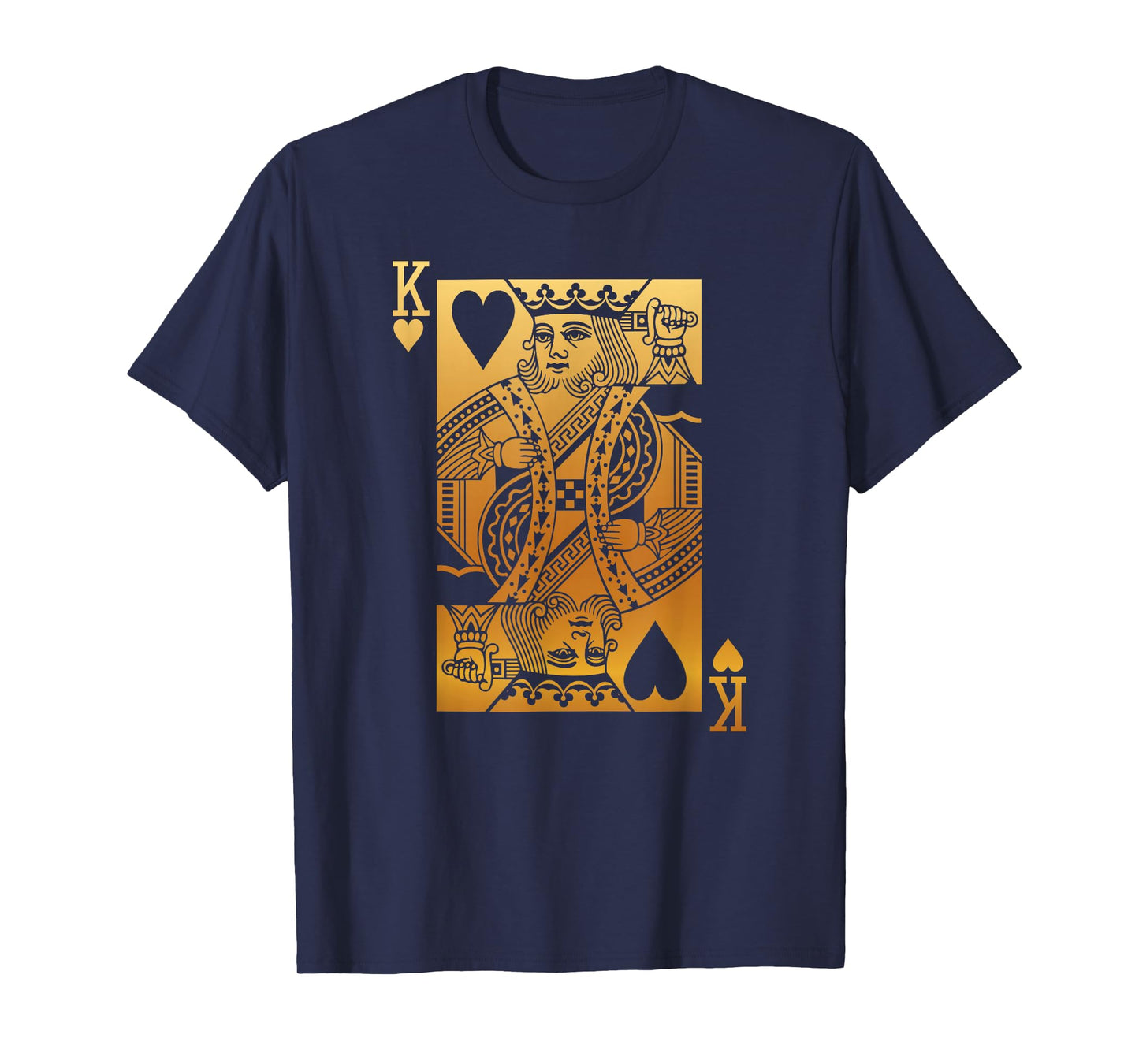 King of Hearts Card T-Shirt T-Shirt
