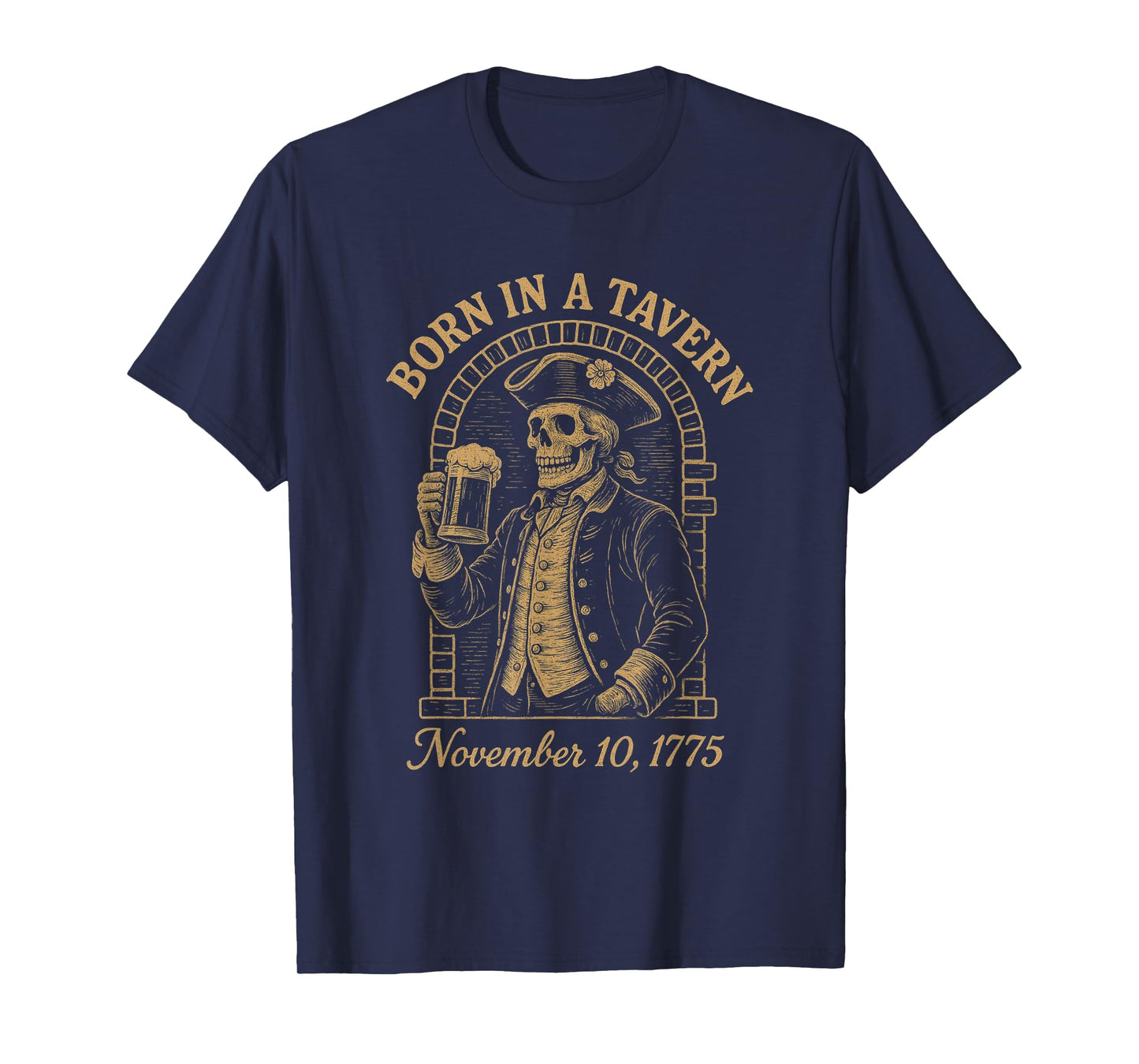 Born in A Tavern Funny T-Shirt