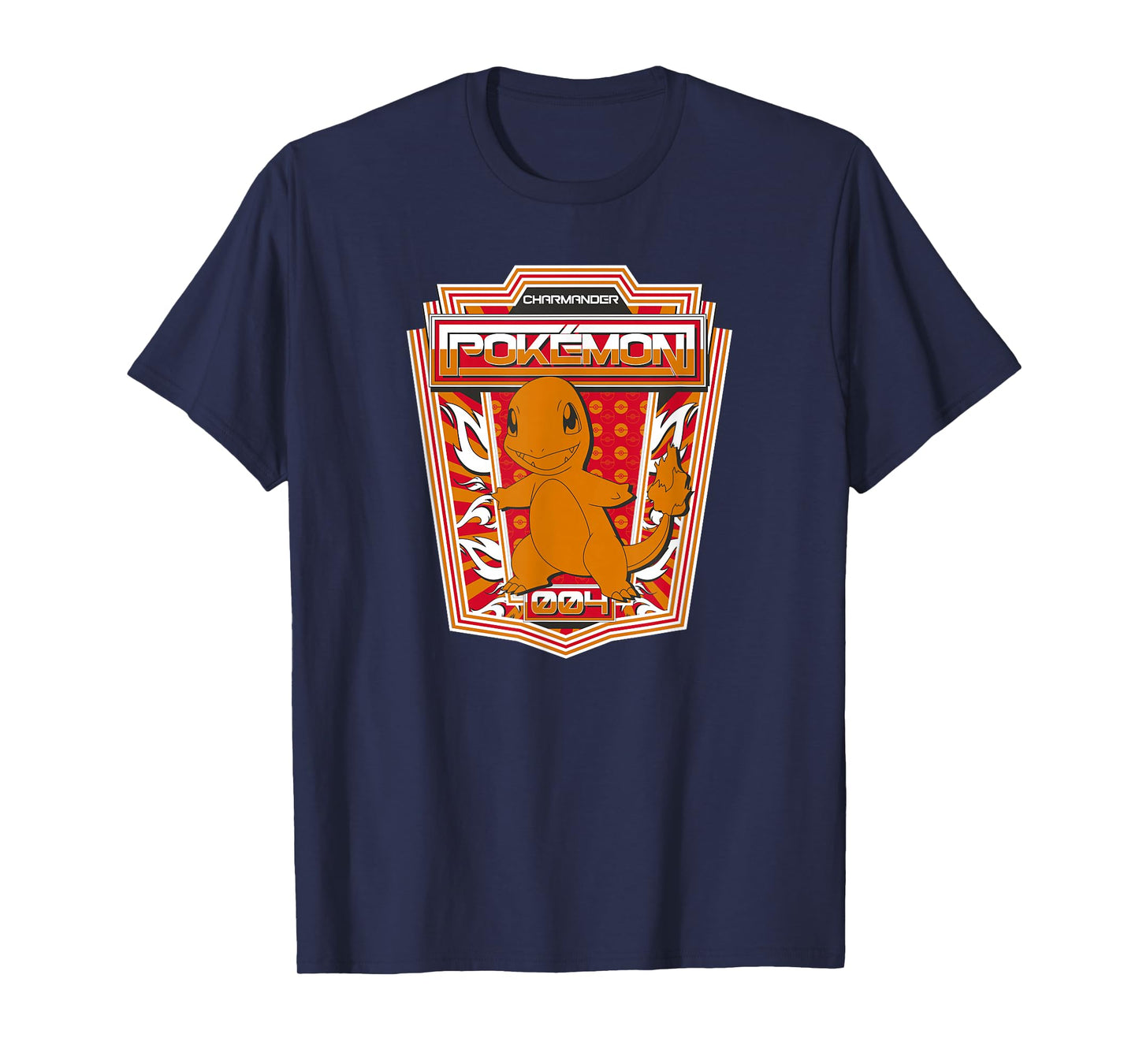 Pokémon Charmander 004 Color Pop Badge T-Shirt
