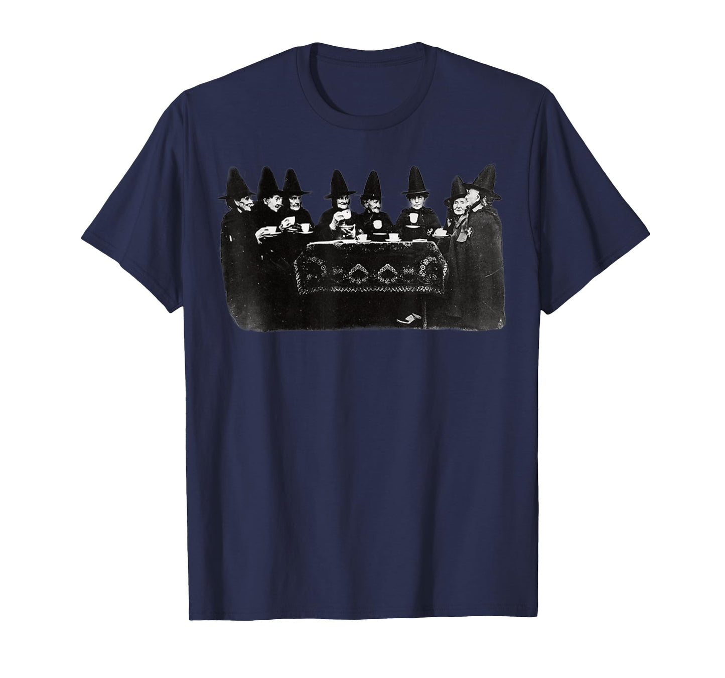 Vintage Witches Tea Party Victorian Witch T-Shirt