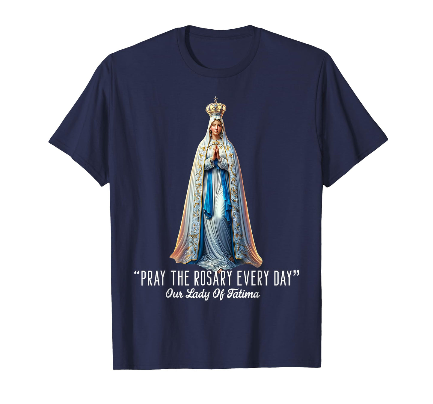Our Lady of Fatima Marian Catholic T-Shirt