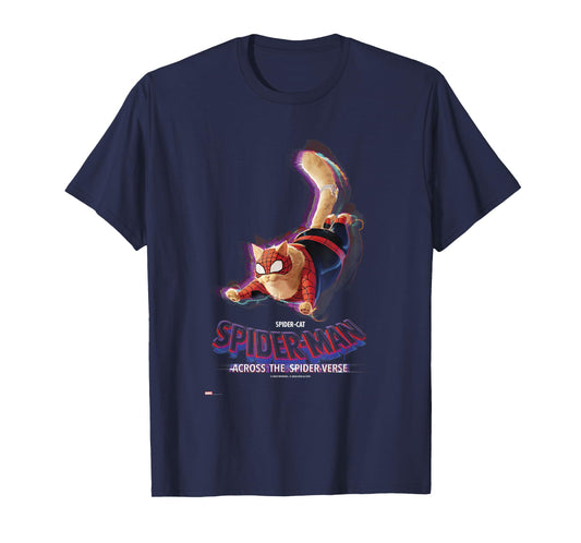 Marvel Spider-Man Across The Spider-Verse Part 1 Spider-Cat T-Shirt
