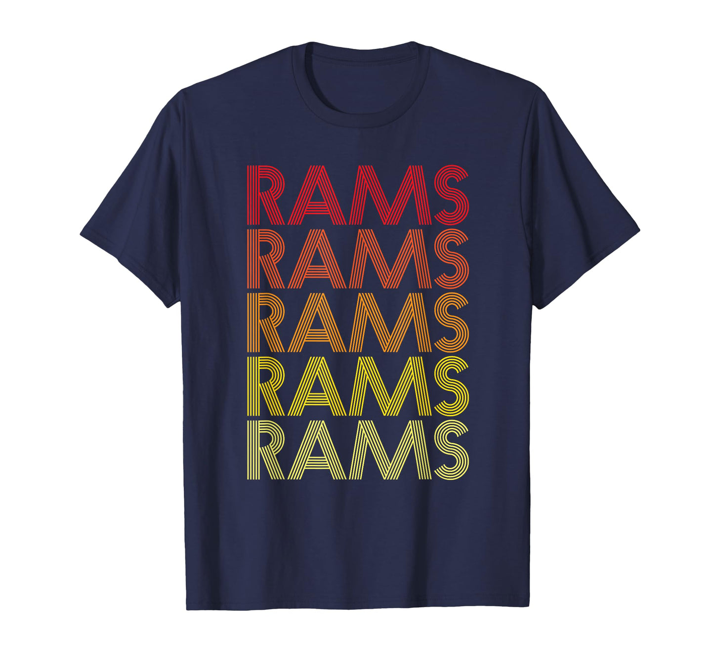 Retro Vintage Rams T-Shirt