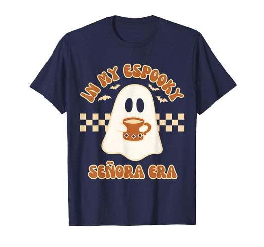in My Espooky Señora Era Concha Ghost Mexico Halloween T-Shirt