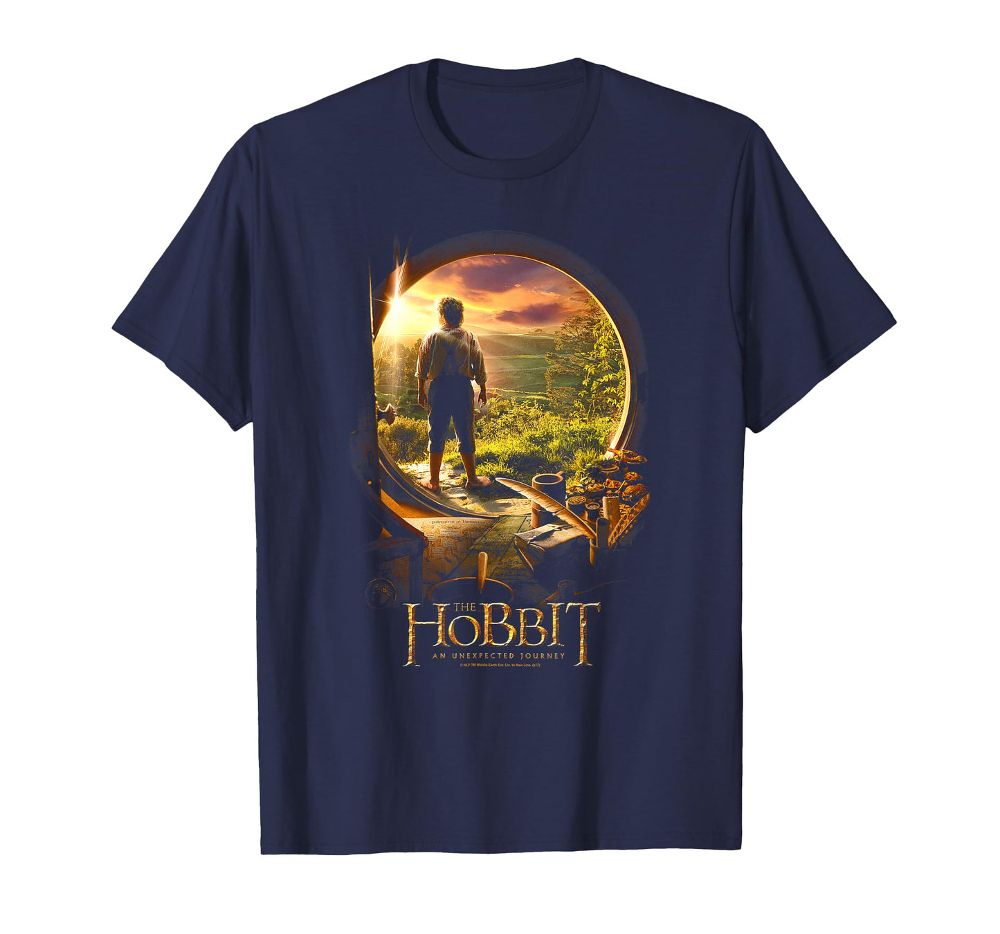 Hobbit Bilbo in Door T-Shirt