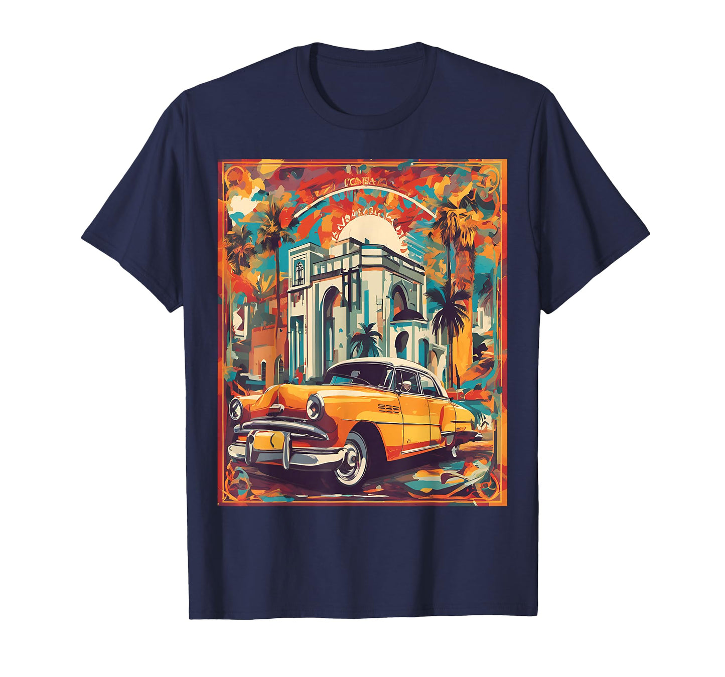 Classic Casablanca Romance Sticker T-Shirt