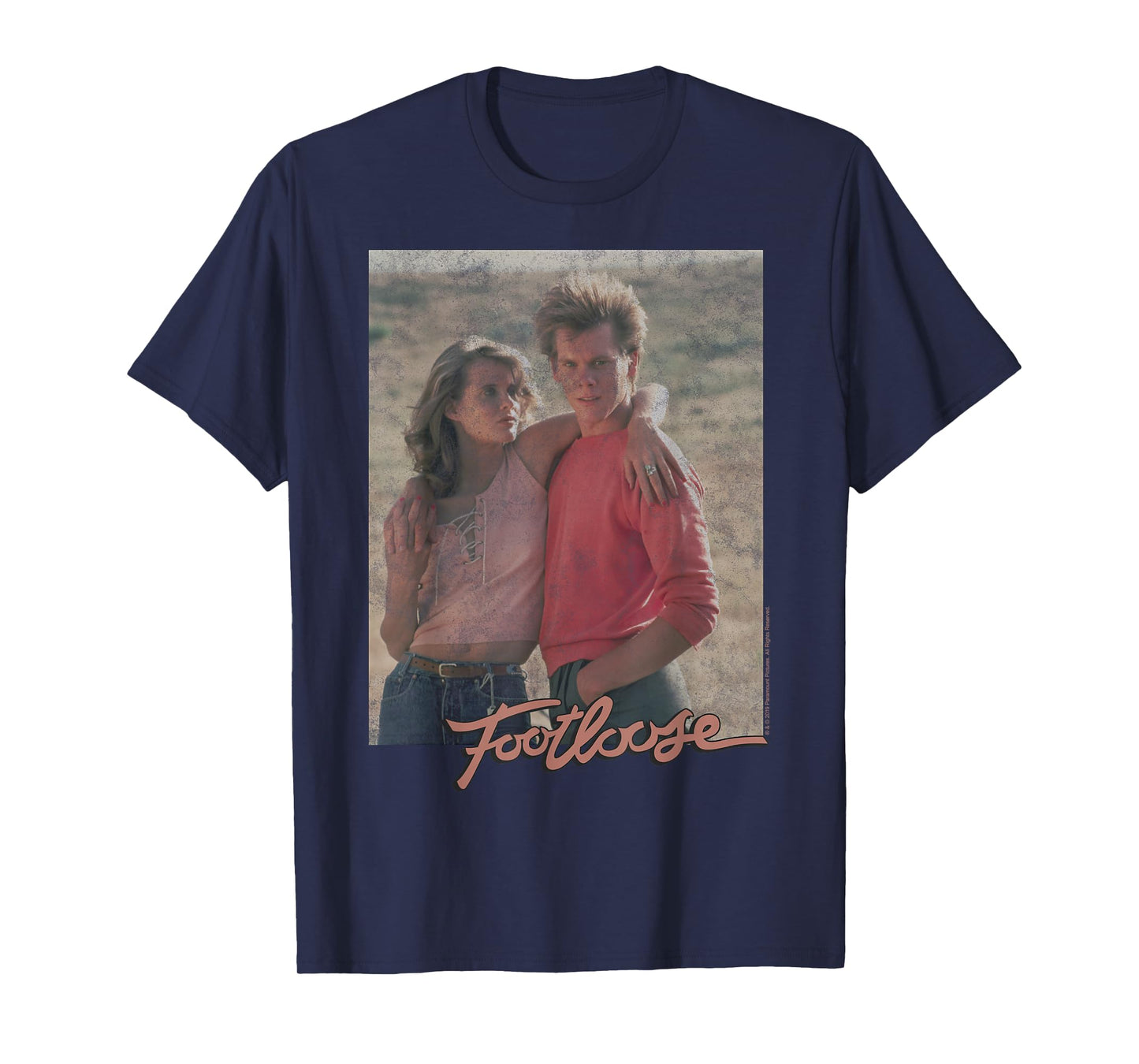 Footloose Ren McCormack Ariel Moore Portrait Title Logo T-Shirt