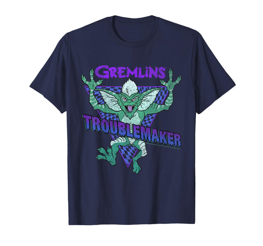 Kids Gremlins Stripe Troublemaker Portrait T-Shirt