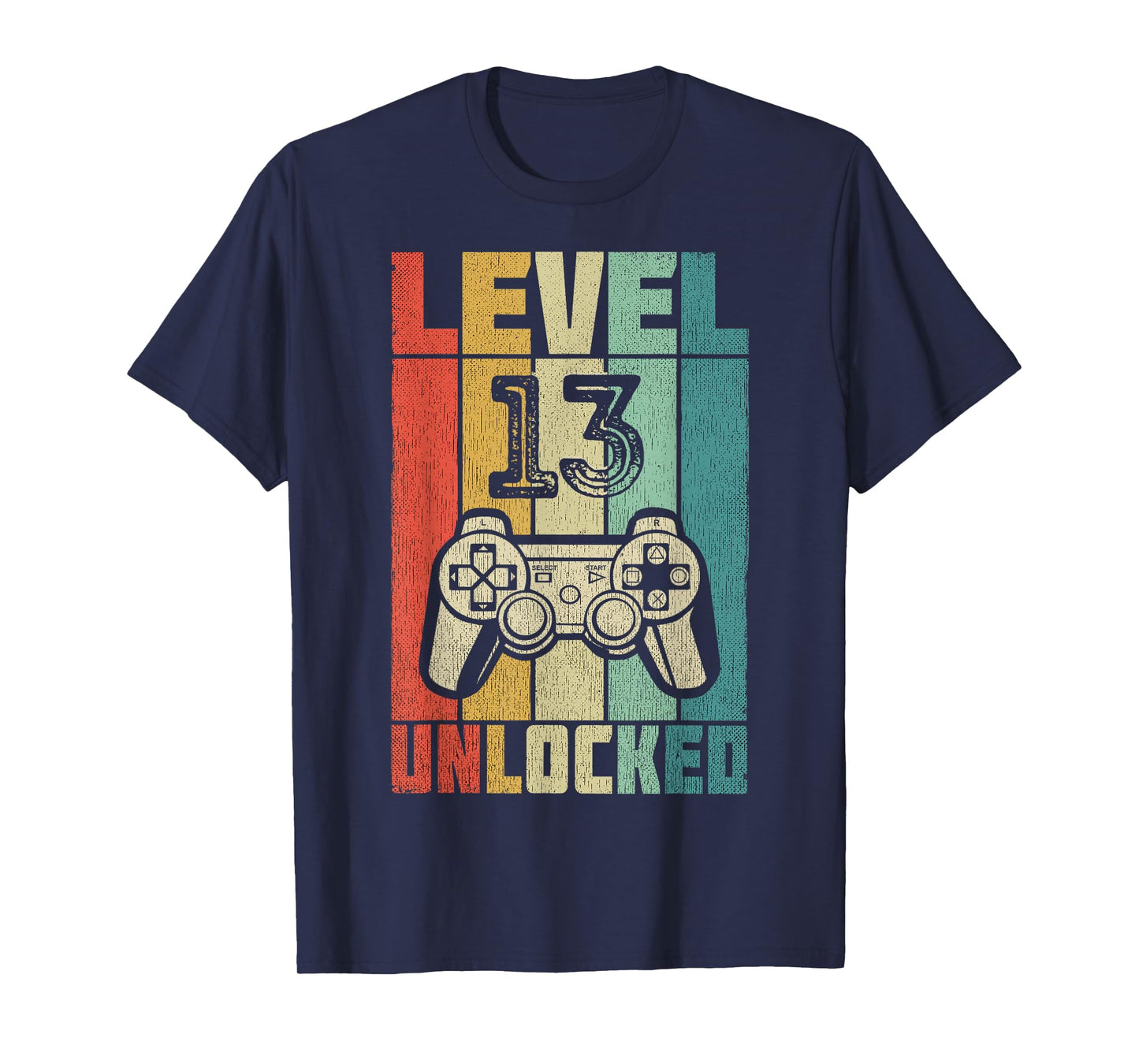 Level 13 Unlocked 13th Birthday Gift Idea T-Shirt