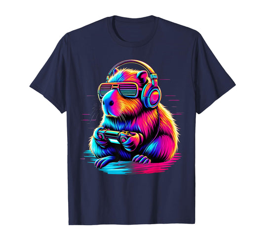 Capybara Funny Video Games Capybara T-Shirt