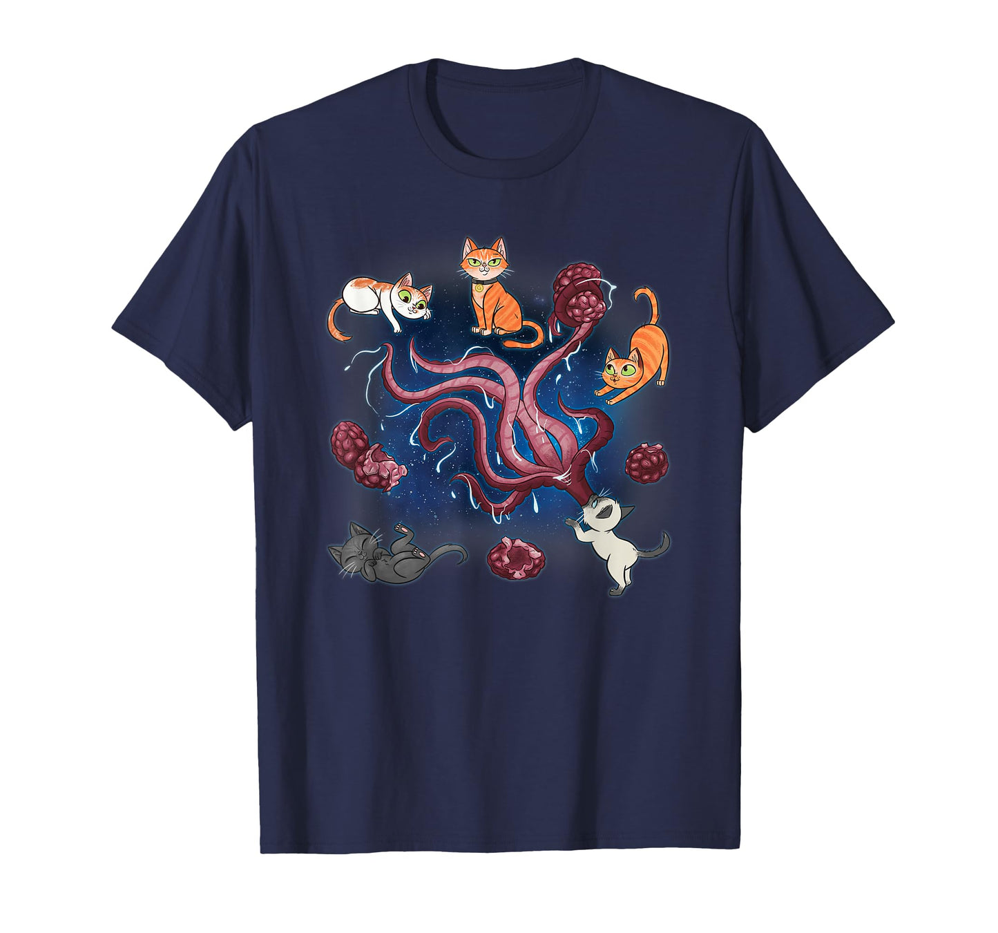 Marvel Studios The Marvels Goose & Flerkittens in Space Cute T-Shirt