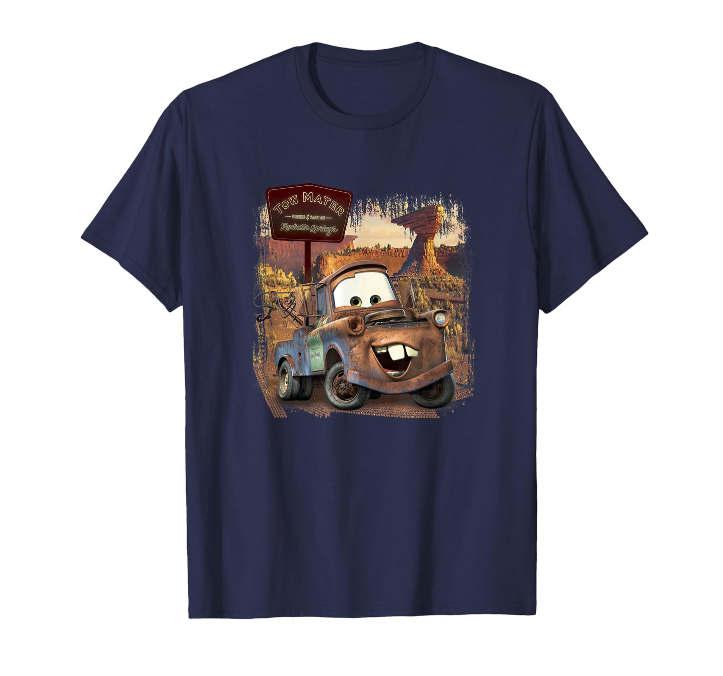 Disney Pixar Cars Tow Mater Welcome to Radiator Springs T-Shirt