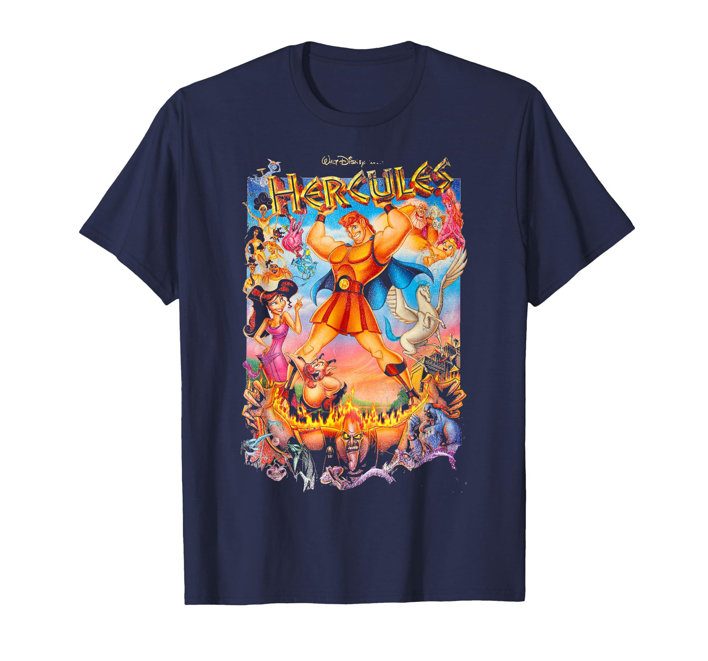 Disney Snow White Poison Apple Left Chest T-Shirt