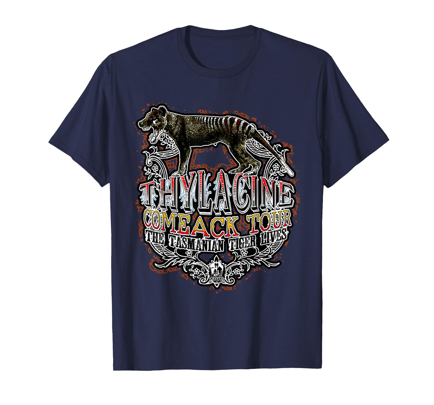Thylacine the Endangered Tiger of Tasmania Lives T-Shirt
