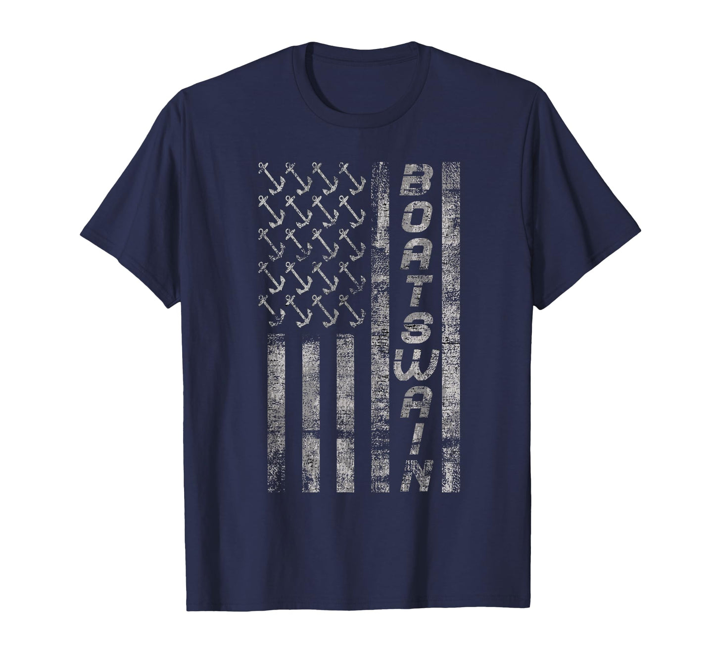 Boatswain Shipdeck Bosun Bos'n Ship US Patriot T-Shirt