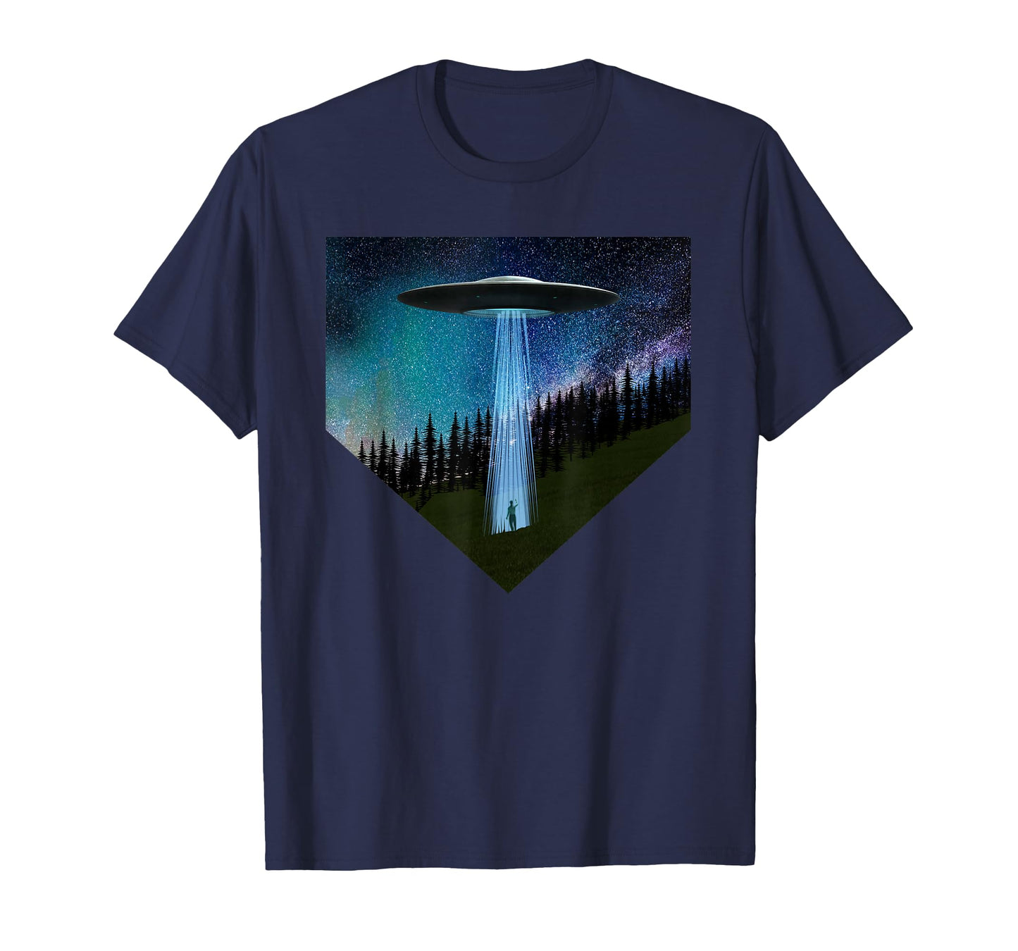 Flying Saucers Ufos Abductions Alien Conspiracies T-Shirt