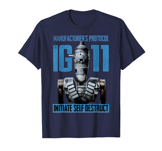 Star Wars The Mandalorian IG-11 Manufacturer's Protocol T-Shirt