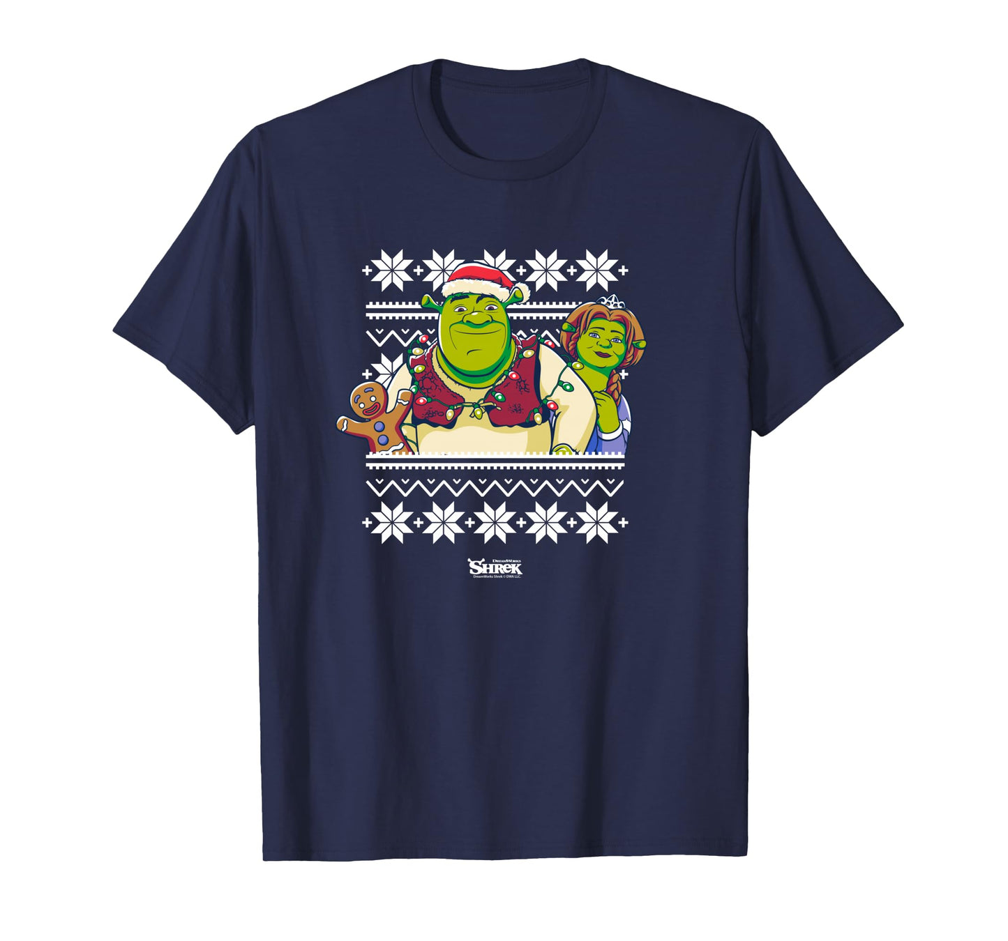 Shrek And Fiona Ugly Sweater Long Sleeve T-Shirt