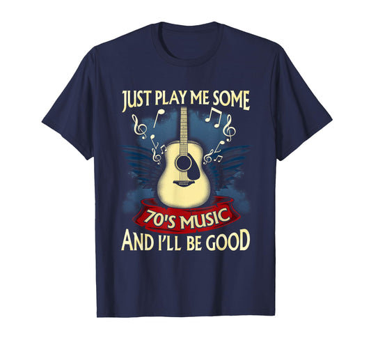 70s Music Rock and Roll Retro Vintage 1970s Music Shirt T-Shirt