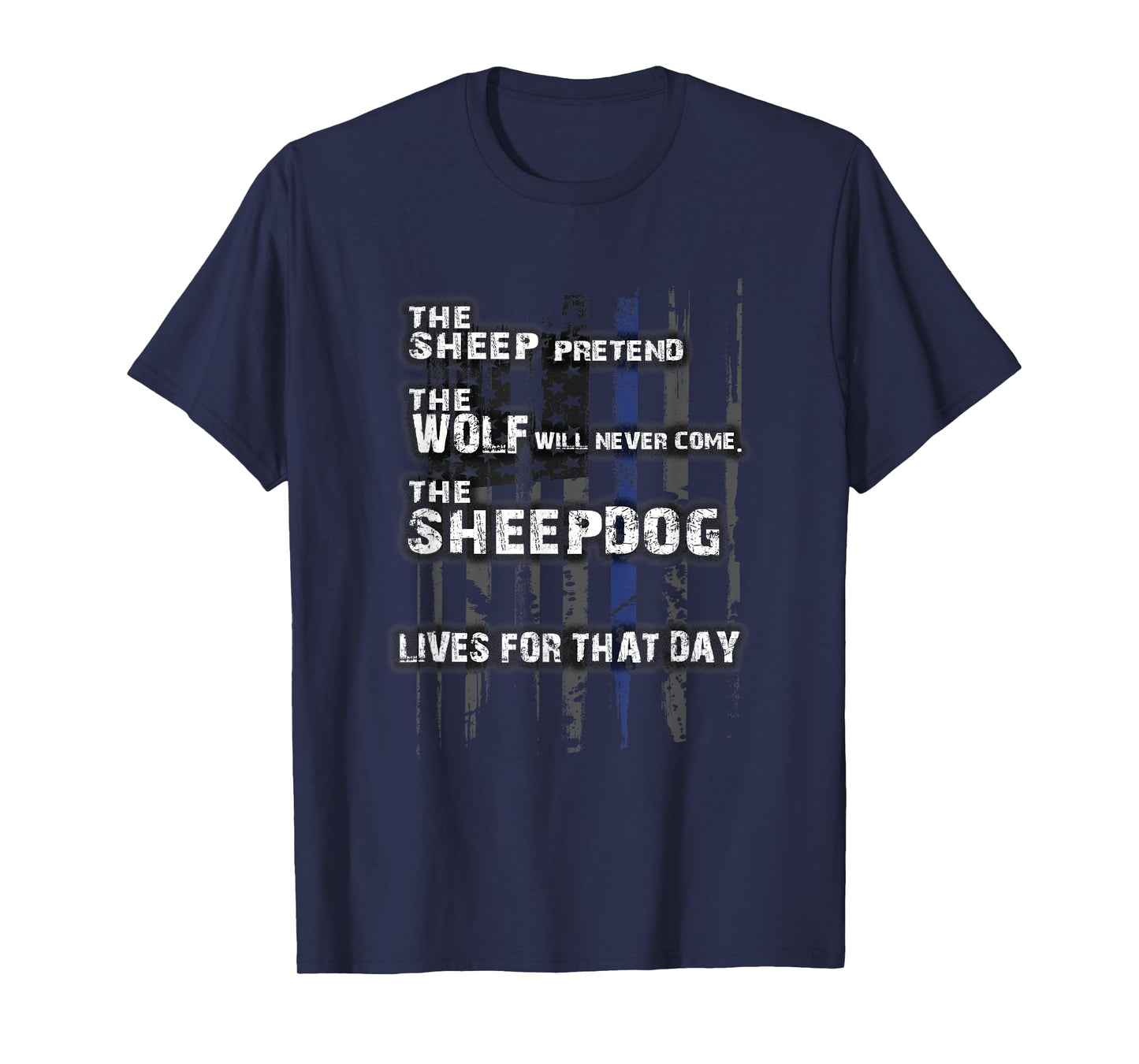 The Sheep Pretend the Wolf will never come.... T-Shirt