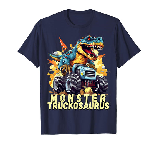 Monster Truckosaurus - Dinosaur T-Rex Monster Truck Funny T-Shirt