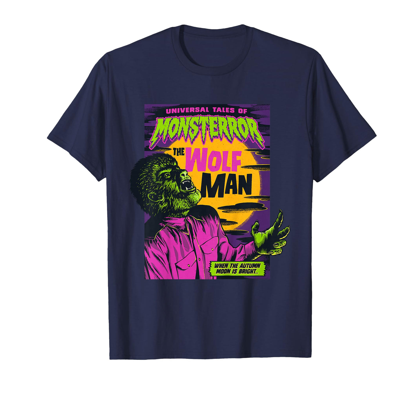 Kids Universal Tales of Monsterror The Wolf Man T-Shirt