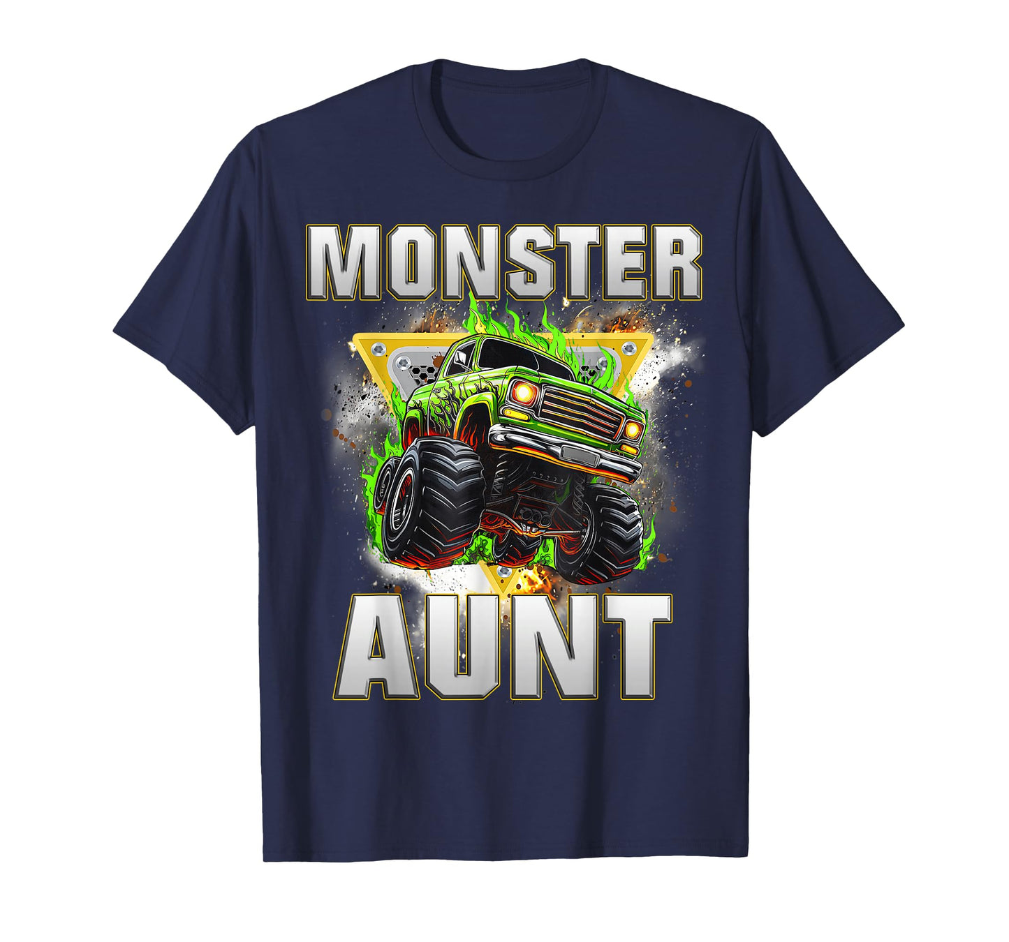 Monster Truck Aunt Monster Truck Are My Jam Kids Adults T-Shirt