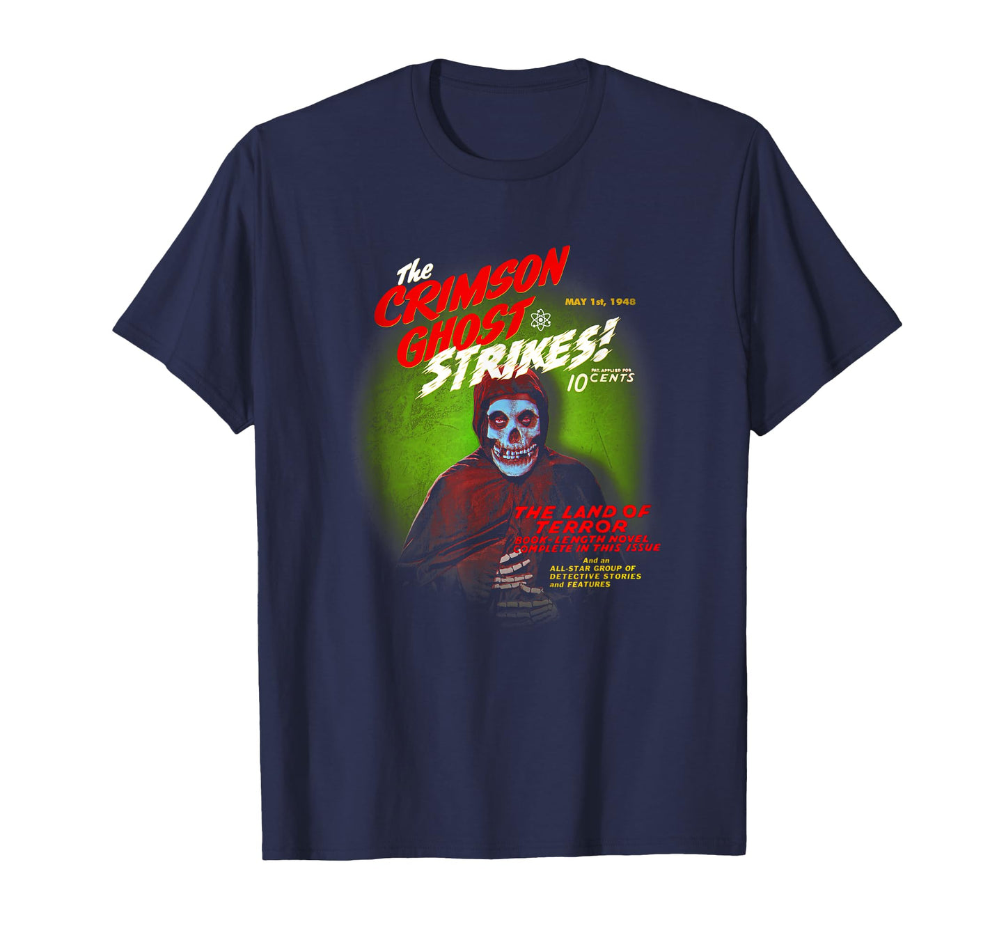 The Crimson Ghost Strikes! T-Shirt