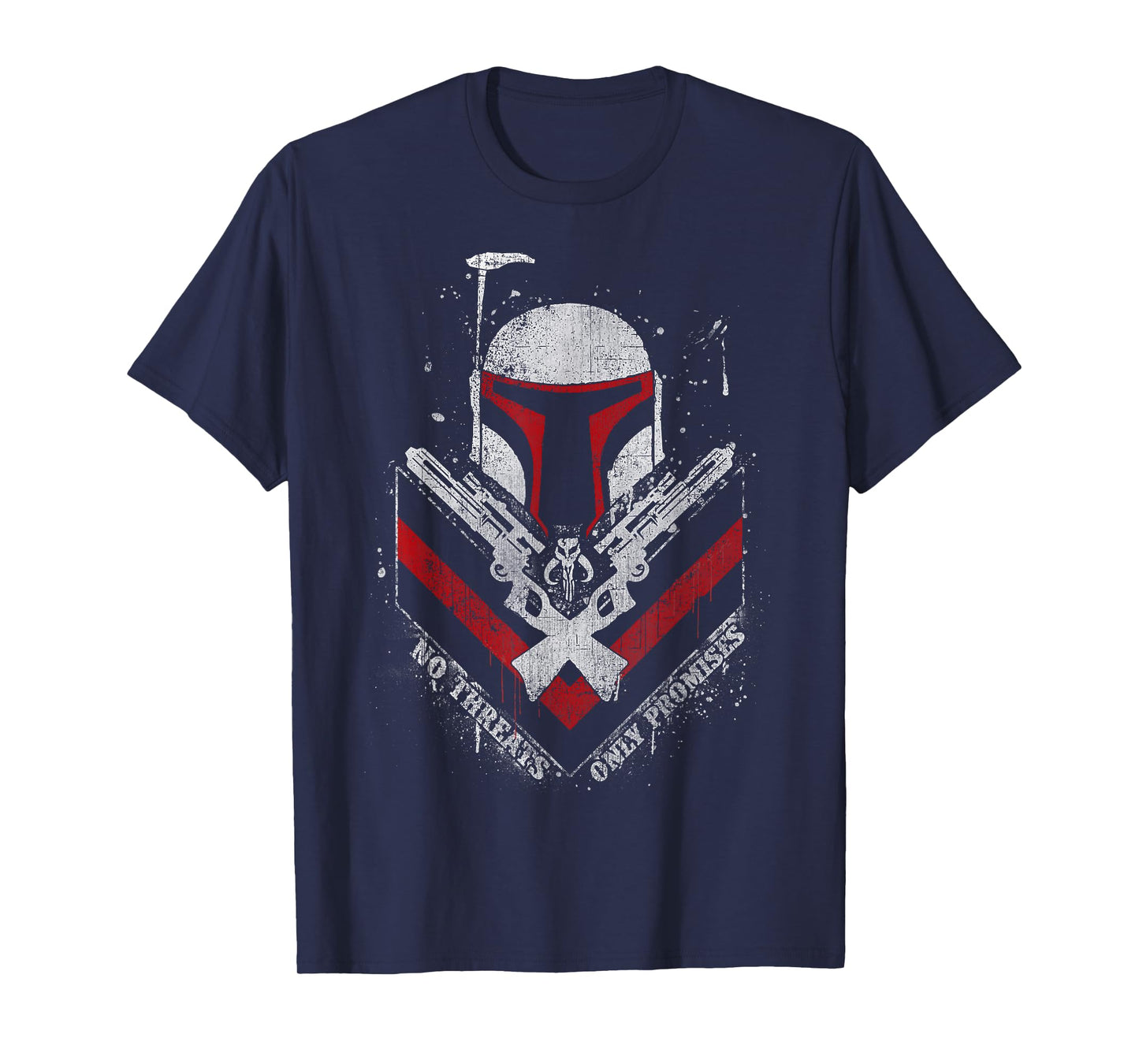 Star Wars Boba Fett No Threats Only Promises T-Shirt