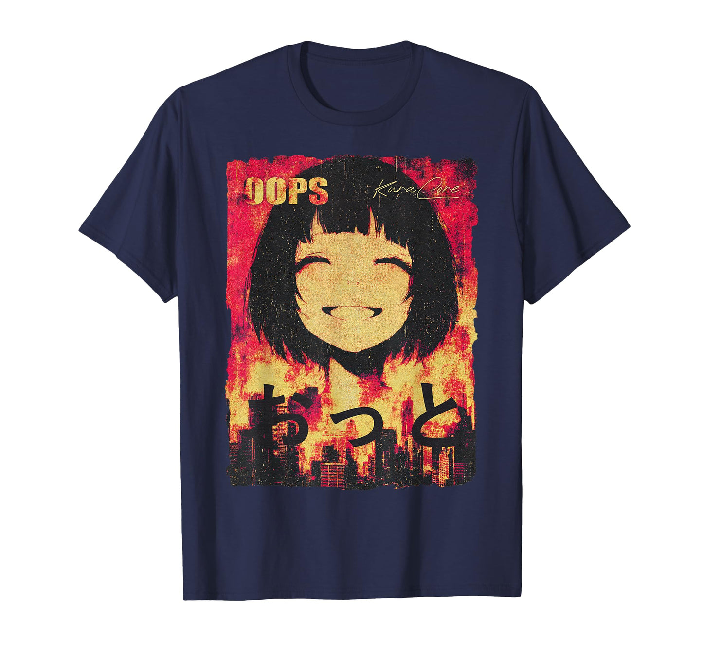 Japanese Streetwear Cyberpunk Y2K Techwear Retro Manga Anime T-Shirt