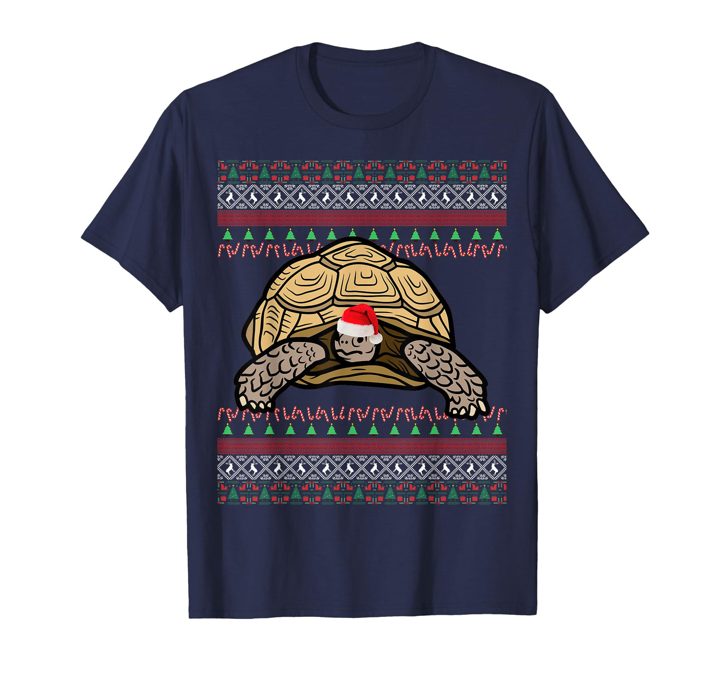 African Sulcata Tortoise Christmas T-Shirt