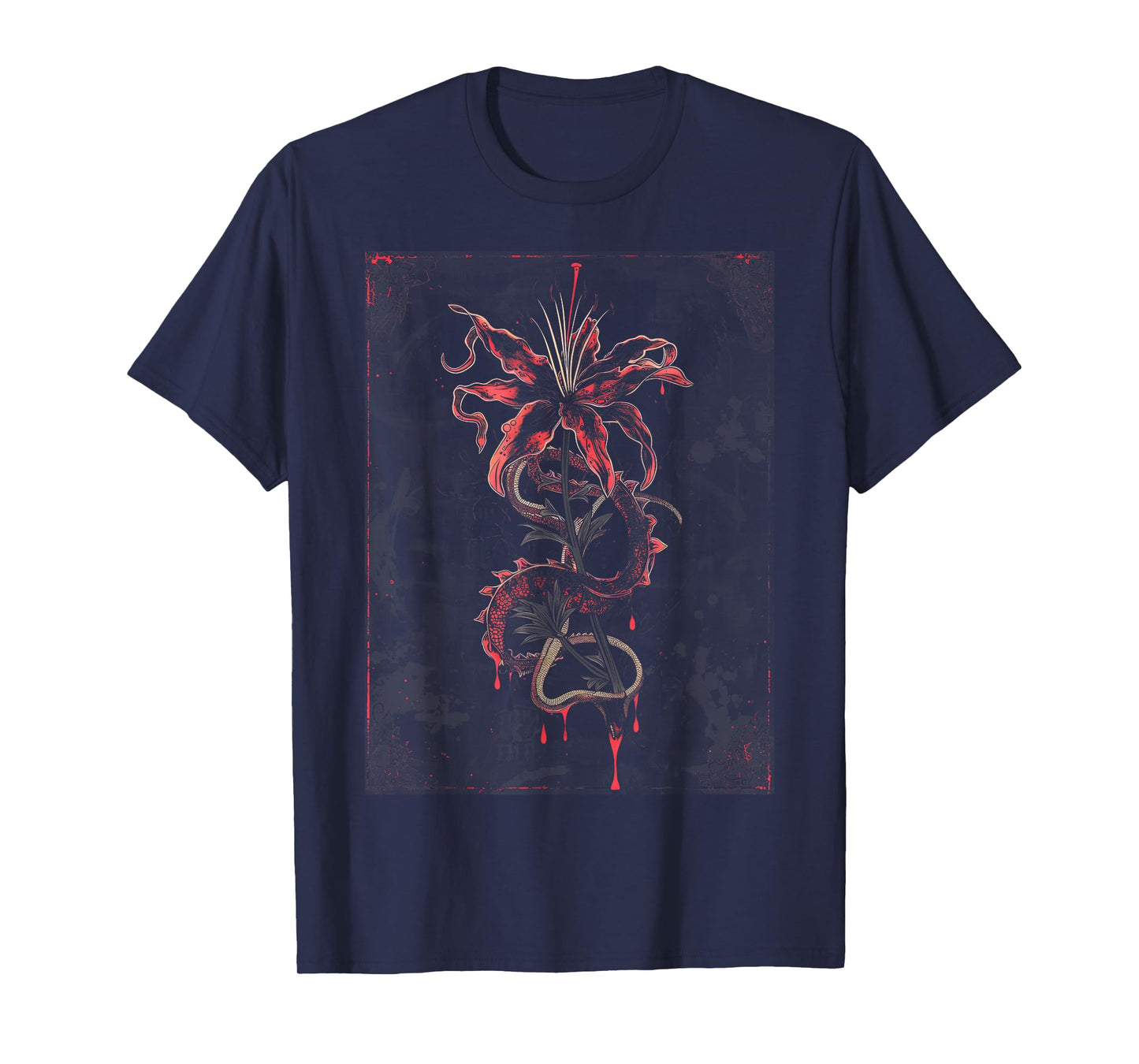 Anime Goth Japanese Dragon T-Shirt