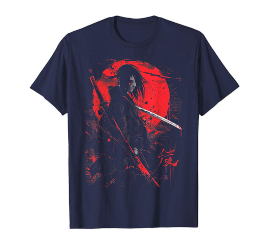 Anime Japanese Goth Katana Cyber Sigilism T-Shirt