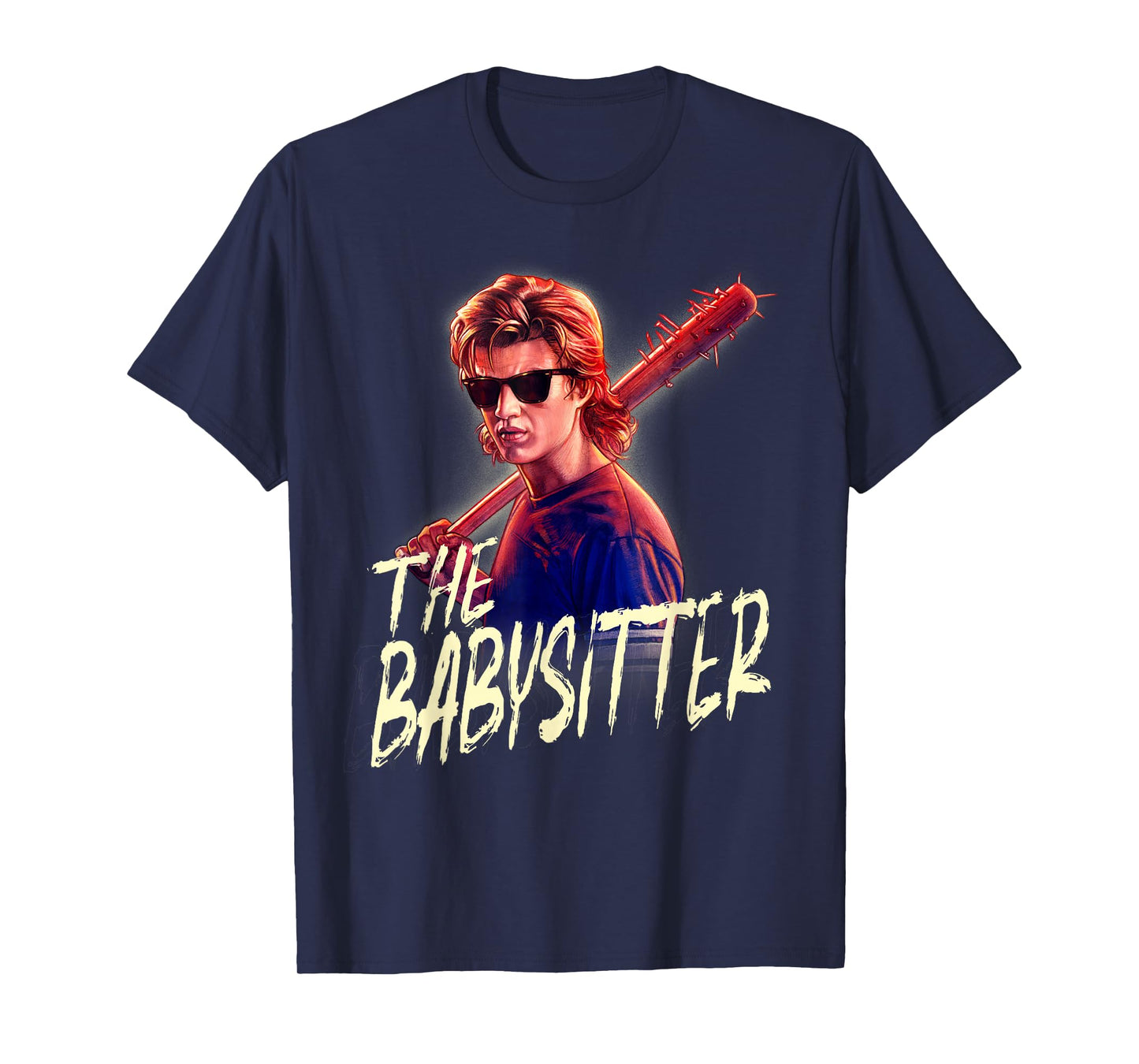 Netflix Stranger Things Steve The Babysitter Portrait T-Shirt