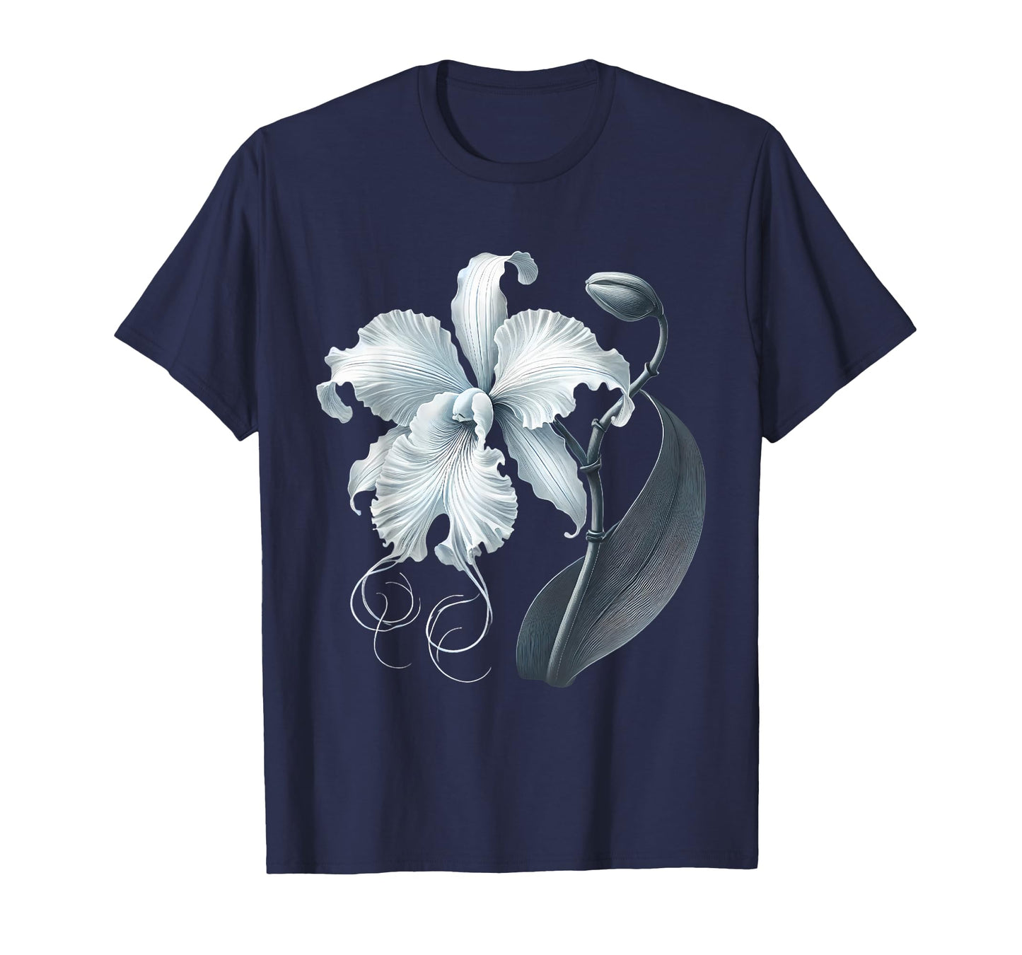 Ghost Orchid Flower Plant T-Shirt