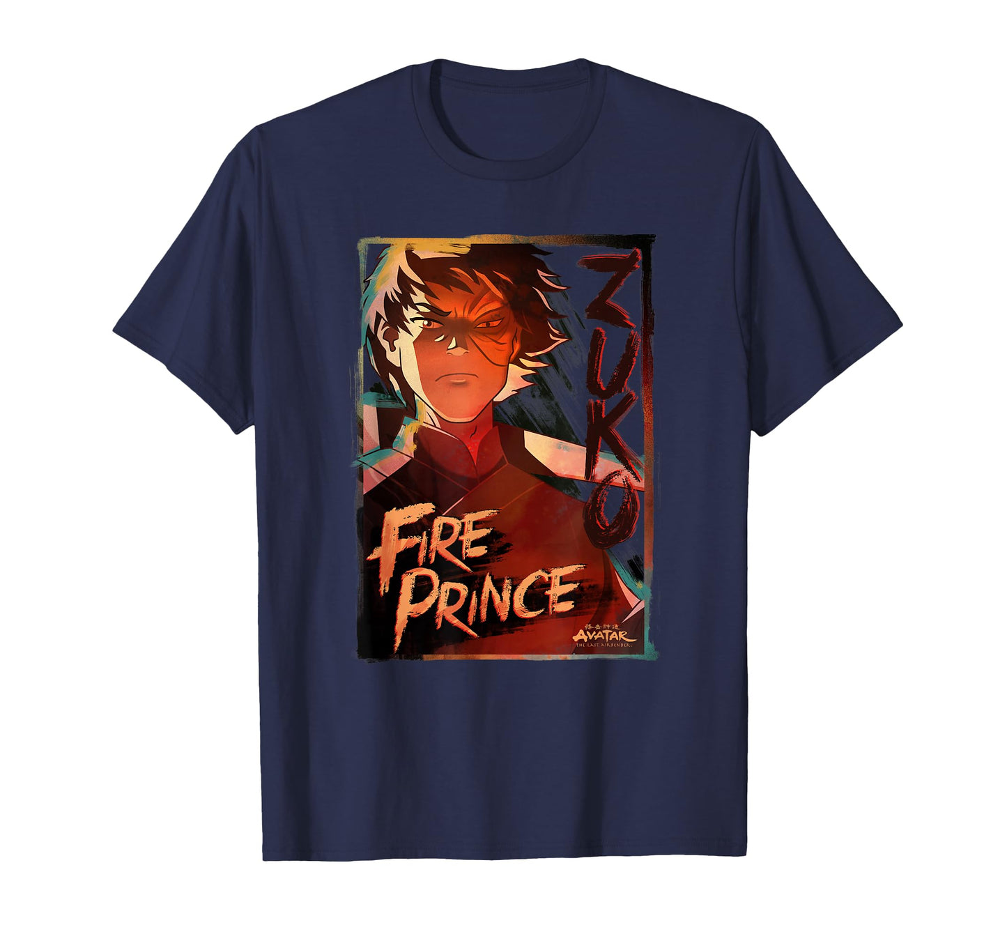 Avatar: The Last Airbender Zuko Fire Prince Portrait T-Shirt