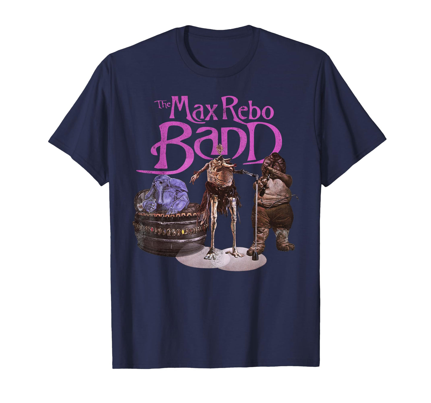 Star Wars The Max Rebo Band Vintage 70's Epic Rock T-Shirt T-Shirt