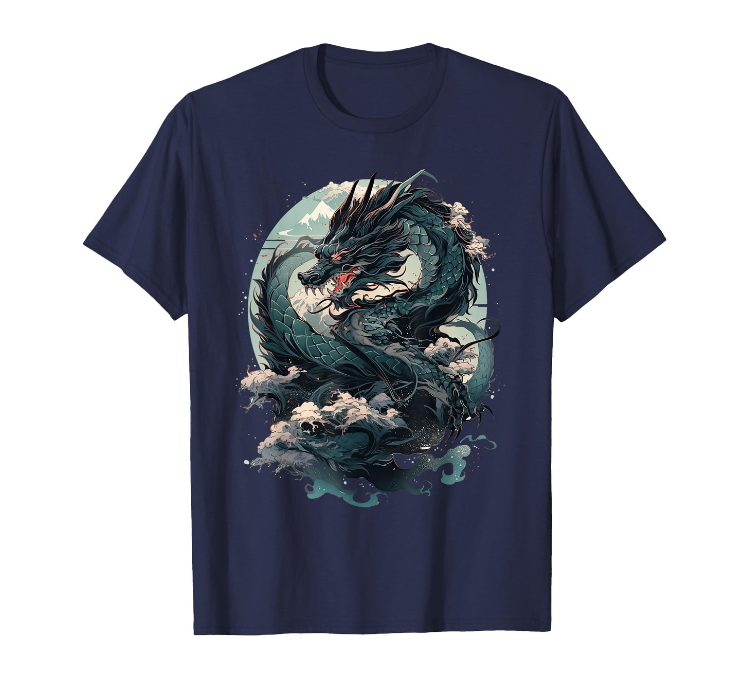 Japanese Aesthetic Dragon japanese art Japan Tattoo T-Shirt