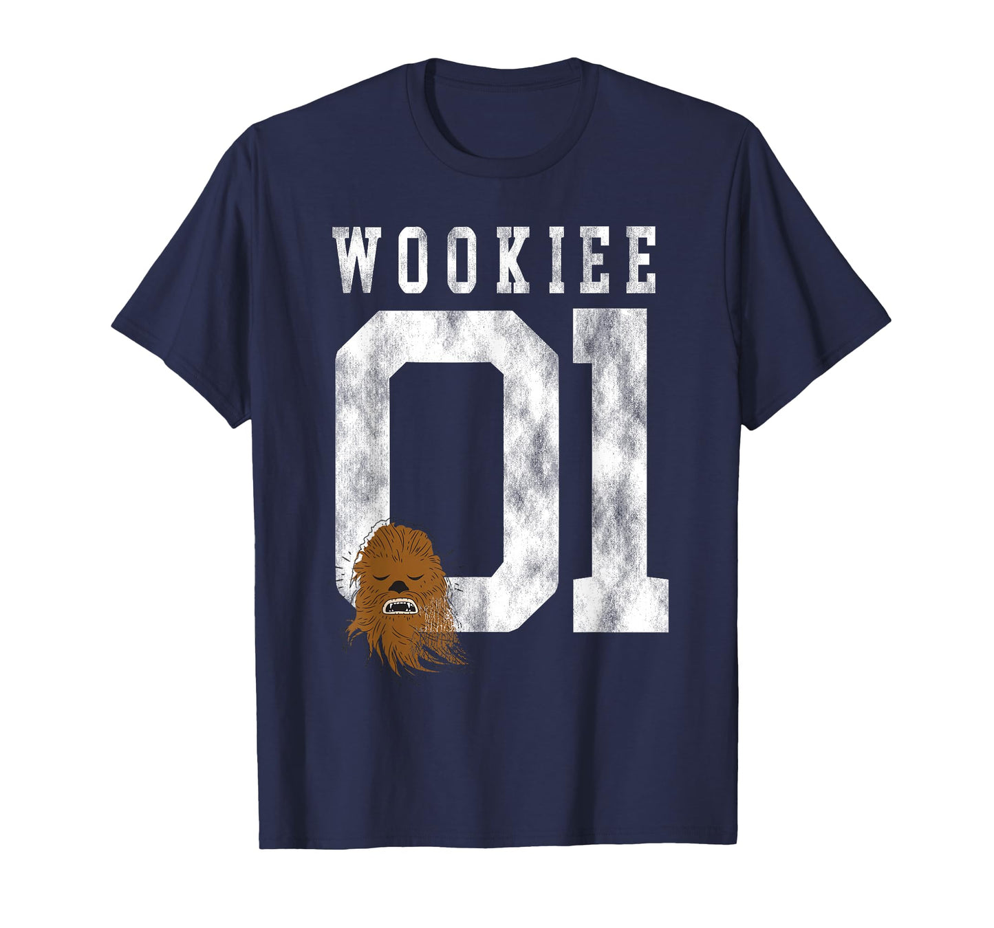 Star Wars Chewbacca Chewie Wookie Jersey T-Shirt T-Shirt