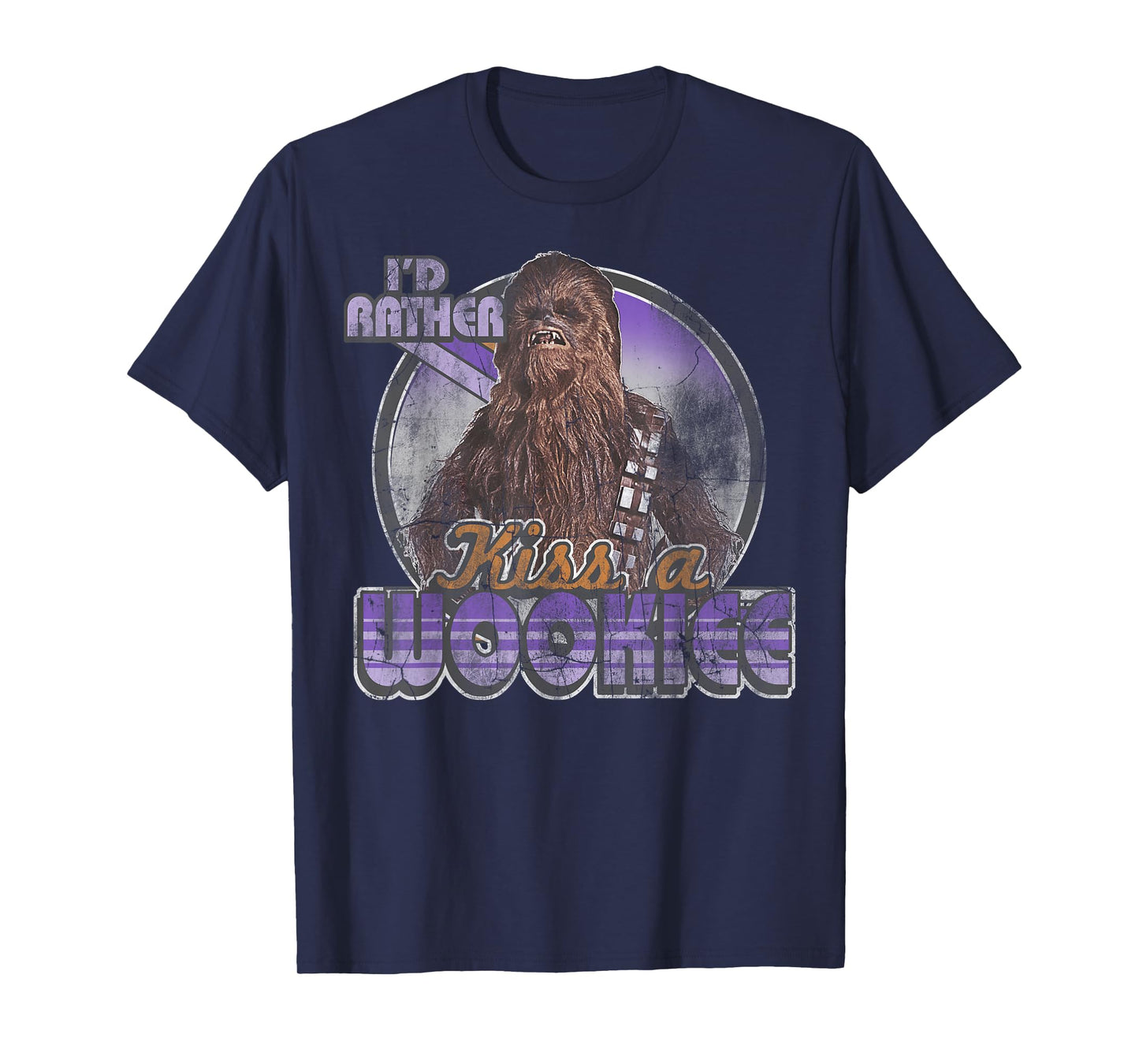 Star Wars Chewbacca Kiss A Wookiee Graphic T-Shirt