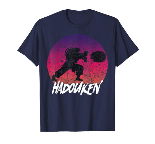 Retro Vintage Hadouken Fighter T-Shirt