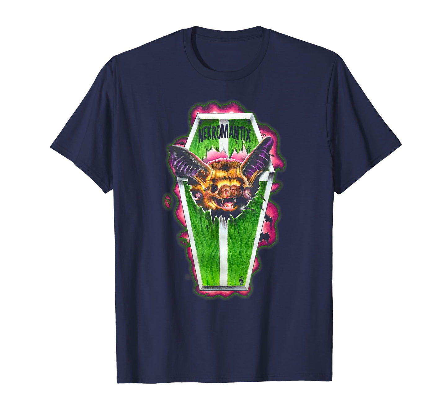Nekromantix - Coffin - Official Merchandise T-Shirt