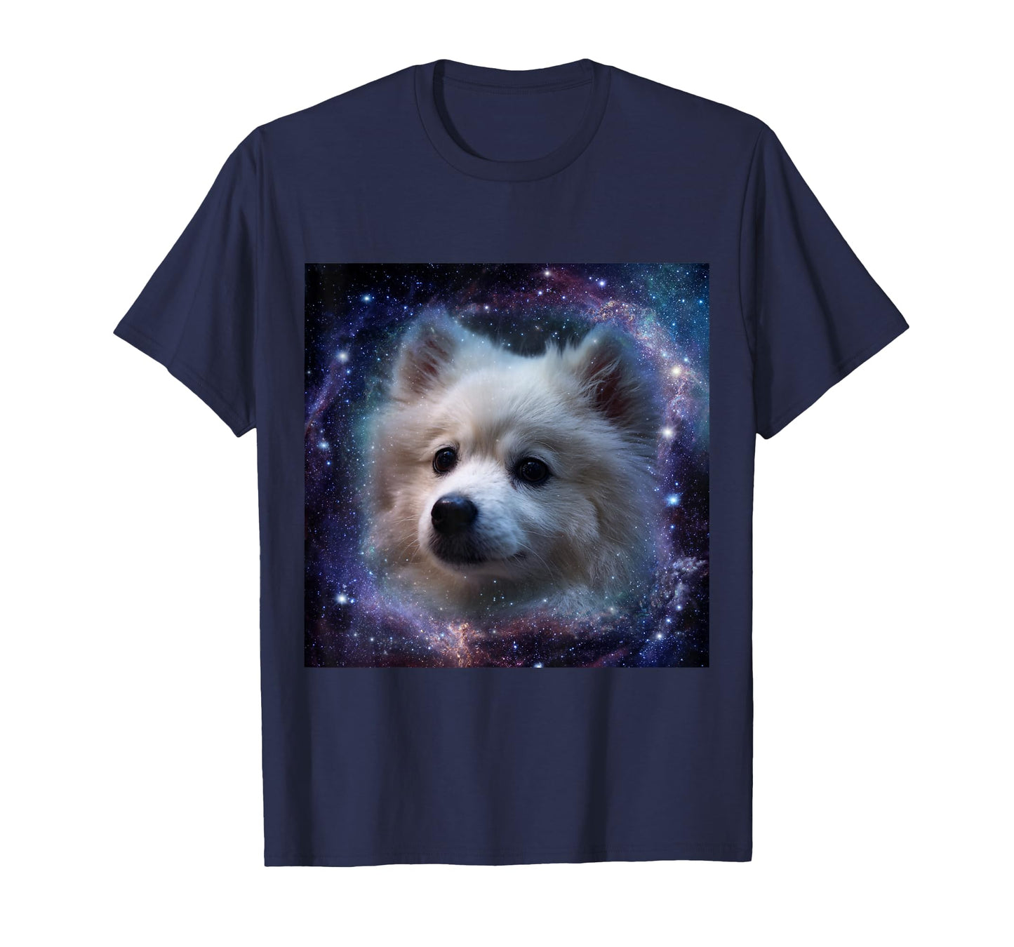 American Eskimo Dog Space T-Shirt