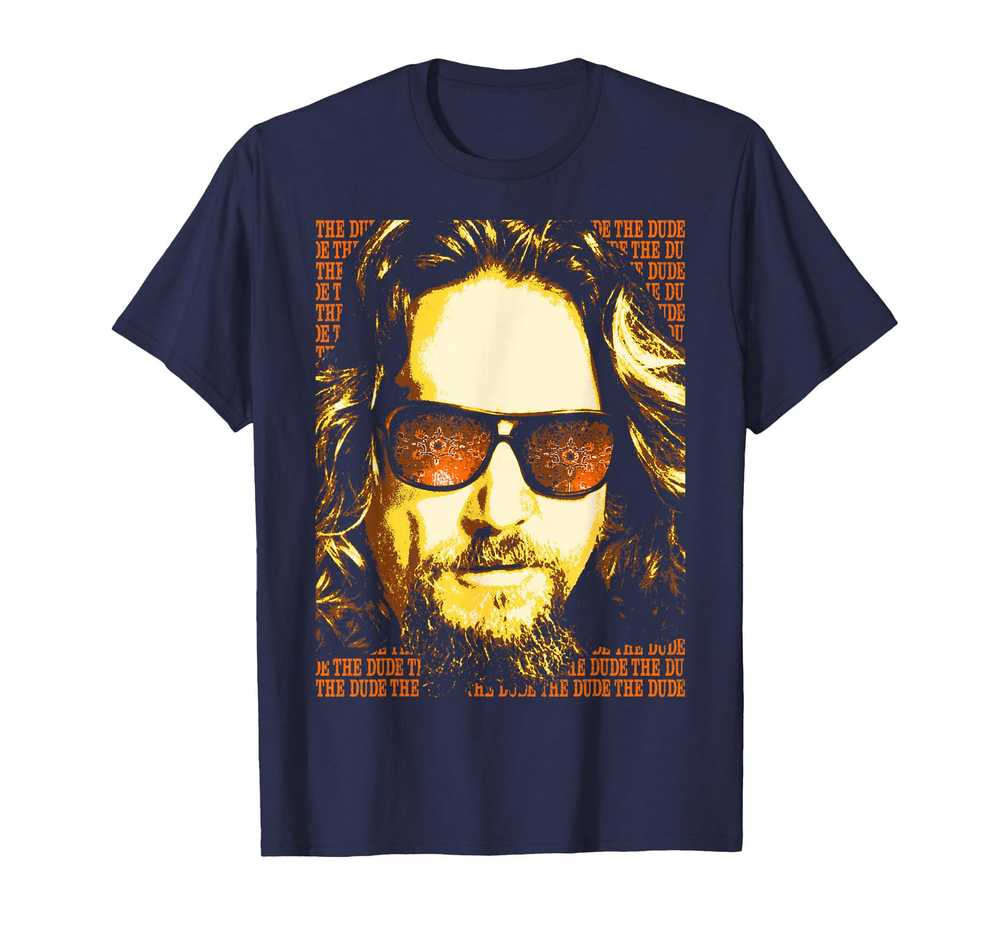 Big Lebowski The Dude Portrait Graphic T-Shirt T-Shirt