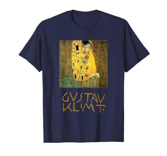 The Kiss by Gustav Klimt, Art Nouveau T-Shirt T-Shirt