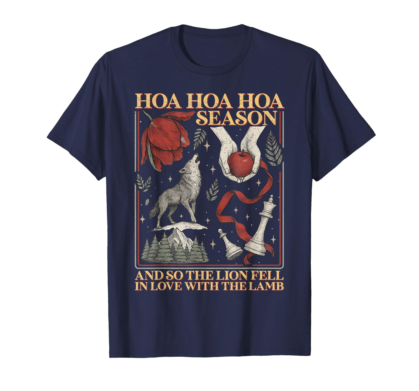 HOA HOA HOA Season Vampires City of Forks Book Lover Gift T-Shirt