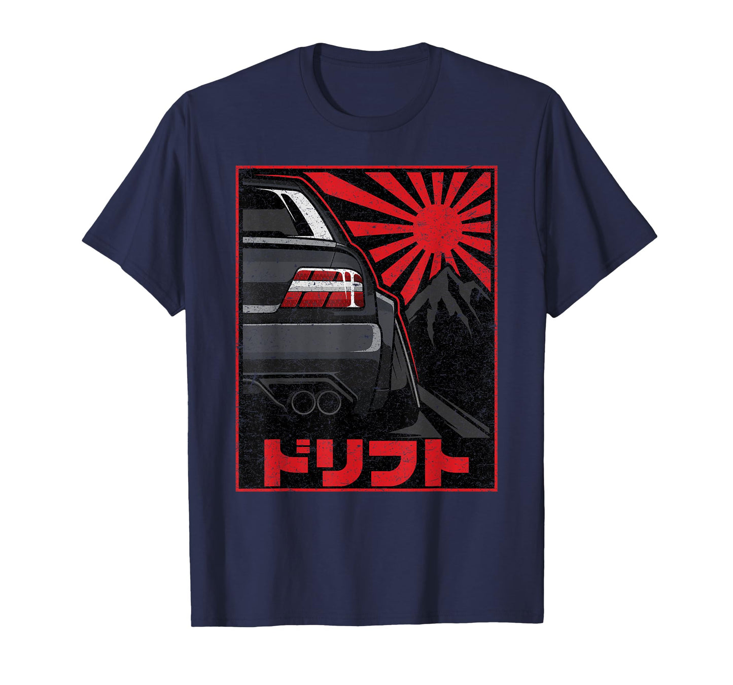 JDM Tokyo Japan Drift Race Car Tuning Retro Vintage Graphic T-Shirt