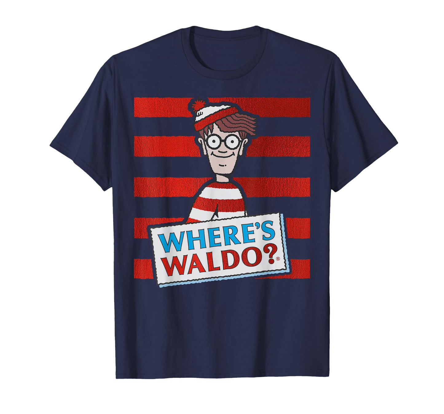 Where's Waldo Waldo Stripes T-Shirt